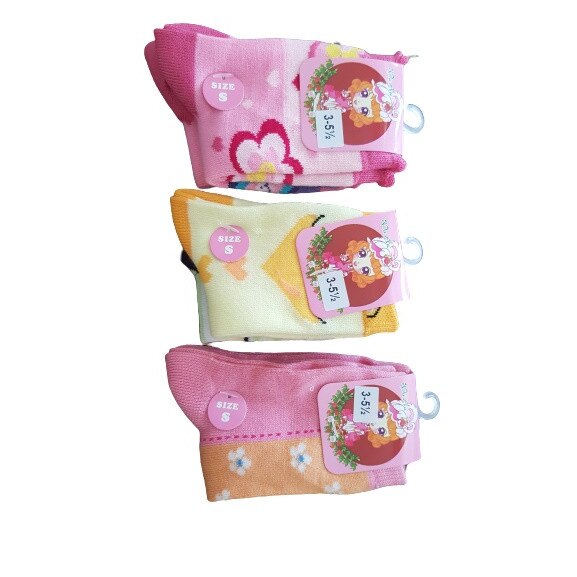 Set Sosete Upii Aei - 3x2 perechi - multicolore, fete, marime 19-23