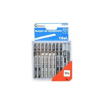 Set 10 lame pentru fierastrau electric, GEKO G01221 Set 10 lame pentru fierastrau electric, GEKO G01221