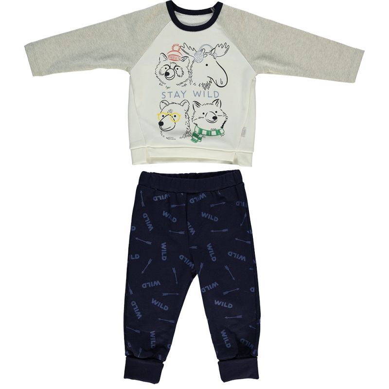 Set bumbac Bebetto - Stay Wild