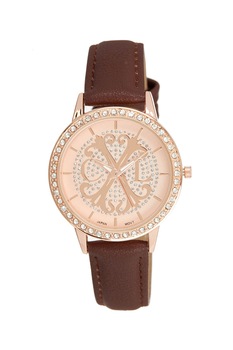 Christian Lacroix, Ceas cu o curea din piele, Maro Christian Lacroix, Ceas cu o curea din piele, Maro