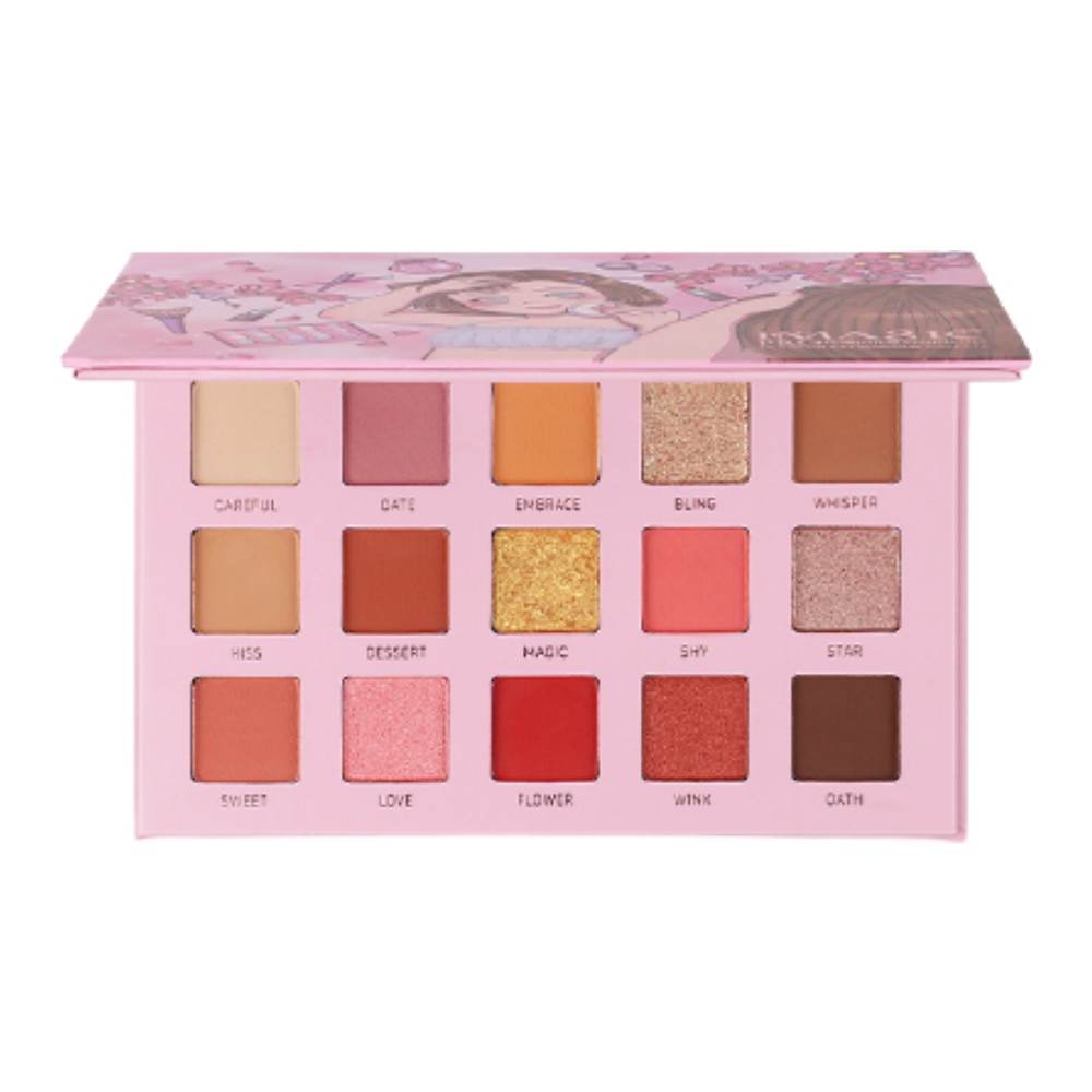 Fard de pleoape Babe Cute cu 15 culori, Imagic, Multicolor