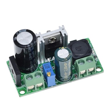 Modul coborare tensiune DC-DC LM2596HVT, 3 A Modul coborare tensiune DC-DC LM2596HVT, 3 A