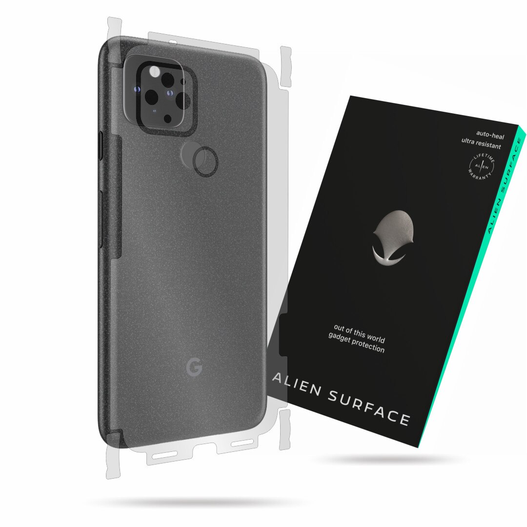 Folie Alien Surface, Google Pixel 5, protectie spate, laterale