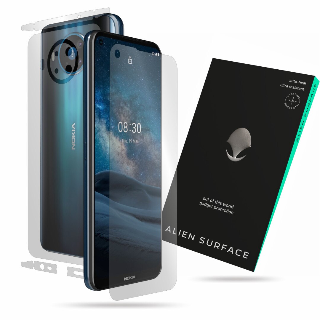 Folie Alien Surface, Nokia 8.3, protectie ecran, spate, laterale