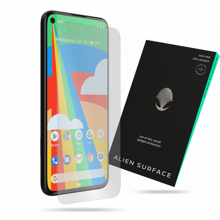 Alien Surface, Google Pixel 5, képernyővédő fólia
