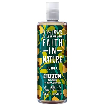 Sampon natural calmant Faith in Nature cu jojoba pentru par normal sau uscat, 400 ml Sampon natural calmant Faith in Nature cu jojoba pentru par normal sau uscat, 400 ml