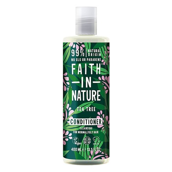Balsam natural purificator Faith in Nature cu ulei din arbore de ceai pentru par gras cu matreata, 400 ml Balsam natural purificator Faith in Nature cu ulei din arbore de ceai pentru par gras cu matreata, 400 ml