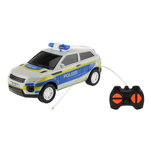 Masina de politie cu telecomanda, Toi-Toys, 16 cm