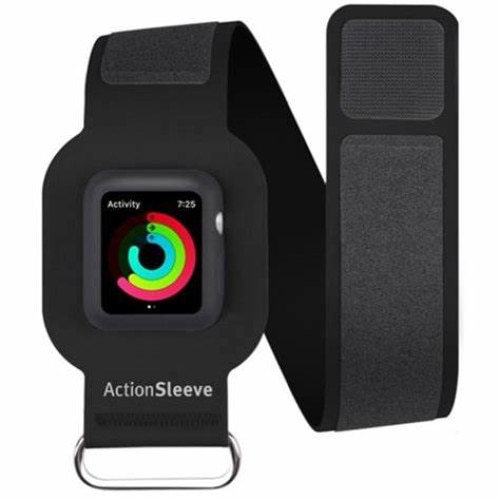Husa Armband Twelve South ActionSleeve pentru Apple Watch 42-L, Negru
