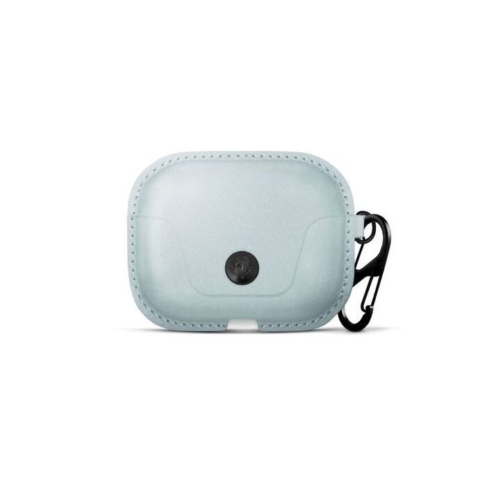 Husa de protectie Twelve South AirSnap Pro, Pentru Apple AirPods Pro, Piele, Albastru deschis