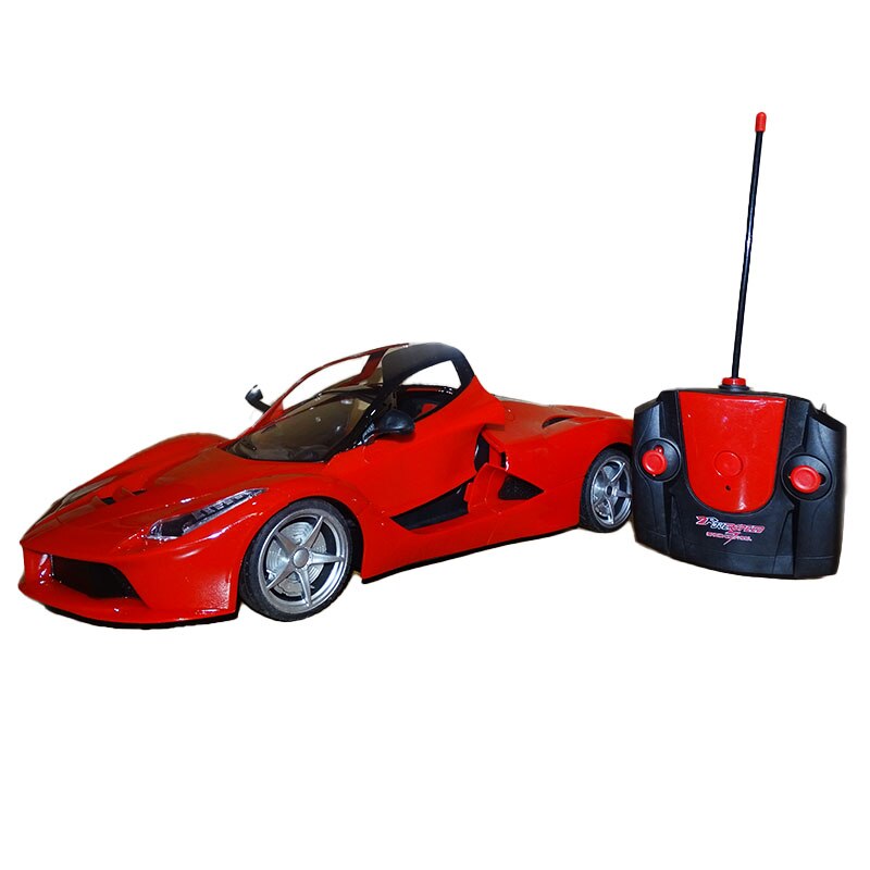 Masinuta sport cu radiocomanda, rosu, scara 1:10