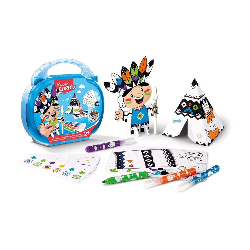 Set Creativ, My First, camp indian, Maped