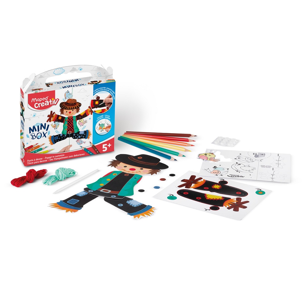 Set Creativ, Mini box, marioneta, Maped