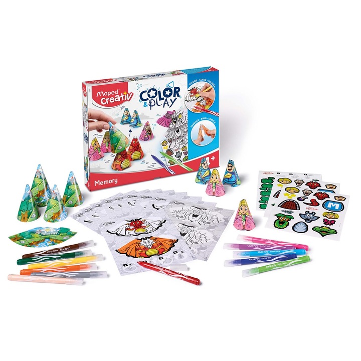 Set Creativ, Color&Play, memorie, Maped