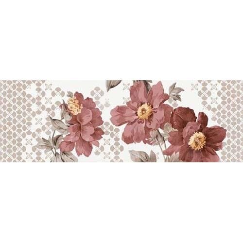 Piesa decorativa Faenza Flowers Red 4780, 51x75.5 cm, Multicolor