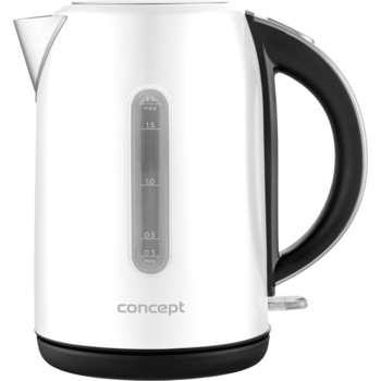 Fierbator Concept RK3291, 1,7l , 2200W, OTTER conector, Inox, Siguranta tripla, negru Fierbator Concept RK3291, 1,7l , 2200W, OTTER conector, Inox, Siguranta tripla, negru