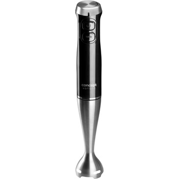 Mixer vertical Concept TM4820, 600W, Picior de Inox, 2 Viteze, Minitocator 600ml, Functie Turbo, Vas 600 ml, Negru-inox Mixer vertical Concept TM4820, 600W, Picior de Inox, 2 Viteze, Minitocator 600ml, Functie Turbo, Vas 600 ml, Negru-inox