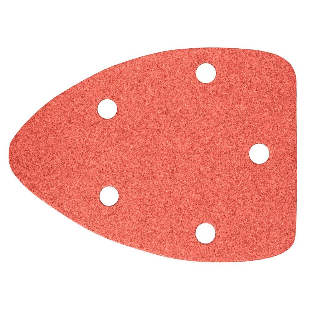 Set talpi de slefuit triunghiulara, 140x100mm, K120, 5 bucati, Graphite 57H826