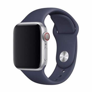 Curea Devia Deluxe Series Sport pentru Apple Watch 38mm / 40mm, Midnight Blue, silicon Curea Devia Deluxe Series Sport pentru Apple Watch 38mm / 40mm, Midnight Blue, silicon