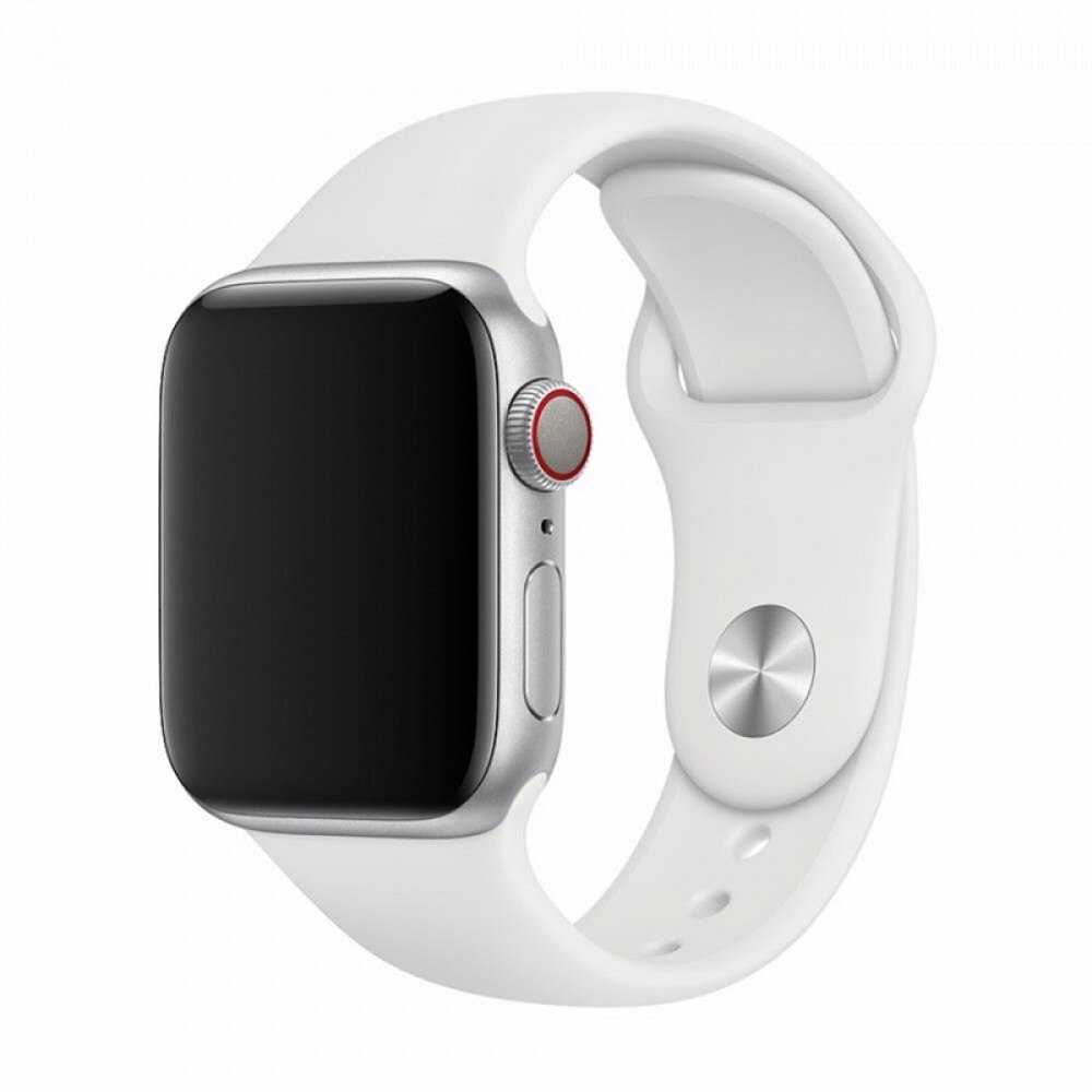 Curea Devia Deluxe Series Sport pentru Apple Watch 42mm / 44mm, White, silicon