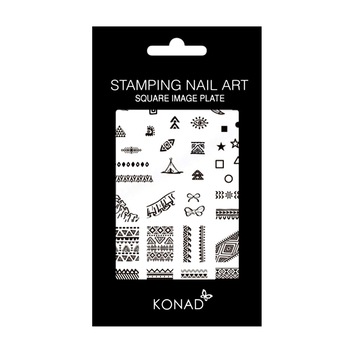 Matrita stampila unghii, Konad, Square Image Plate 06 Matrita stampila unghii, Konad, Square Image Plate 06