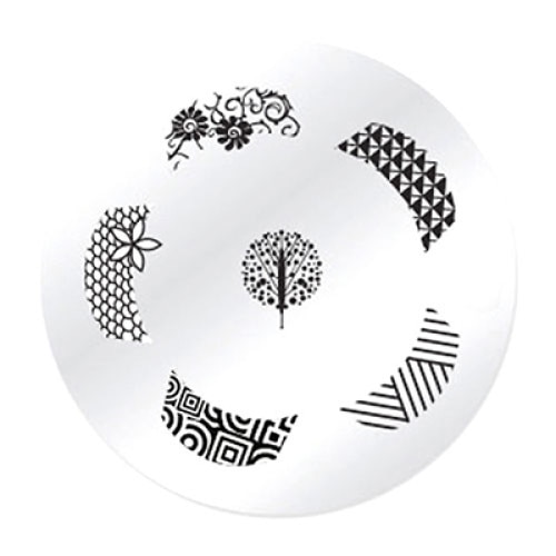 Matrita stampila unghii, Konad, M102