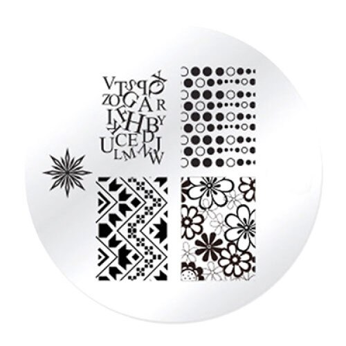 Matrita stampila unghii, Konad, M100