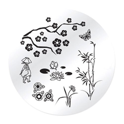 Matrita stampila unghii, Konad, M66