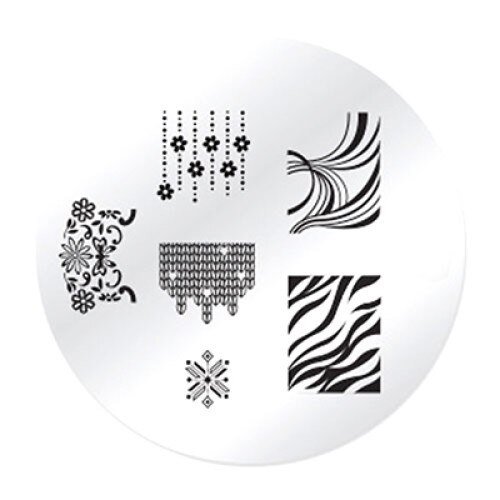 Matrita stampila unghii, Konad, M69