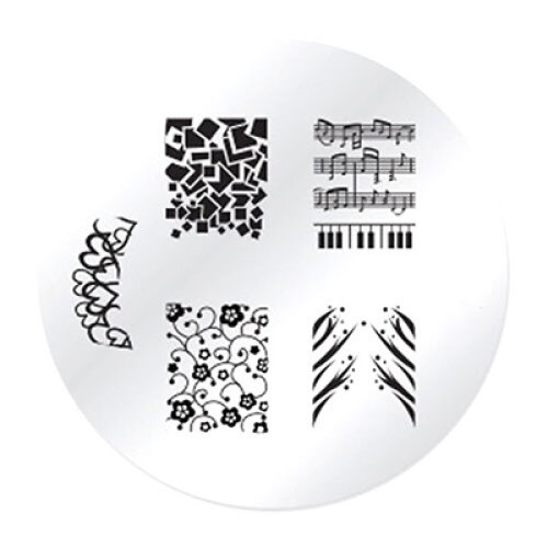 Matrita stampila unghii, Konad, M73