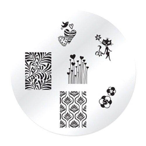 Matrita stampila unghii, Konad, M83