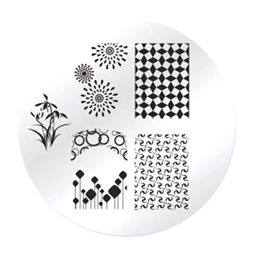 Matrita stampila unghii, Konad, M99