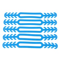 set 10 bucati banda silicon cauciucat de prindere pentru masti de protectie albastru imagen 10_0_
0
