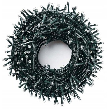 Instalatie Craciun 300 LED-uri, IP44 exterior / interior, fir negru, alb cald Instalatie Craciun 300 LED-uri, IP44 exterior / interior, fir negru, alb cald