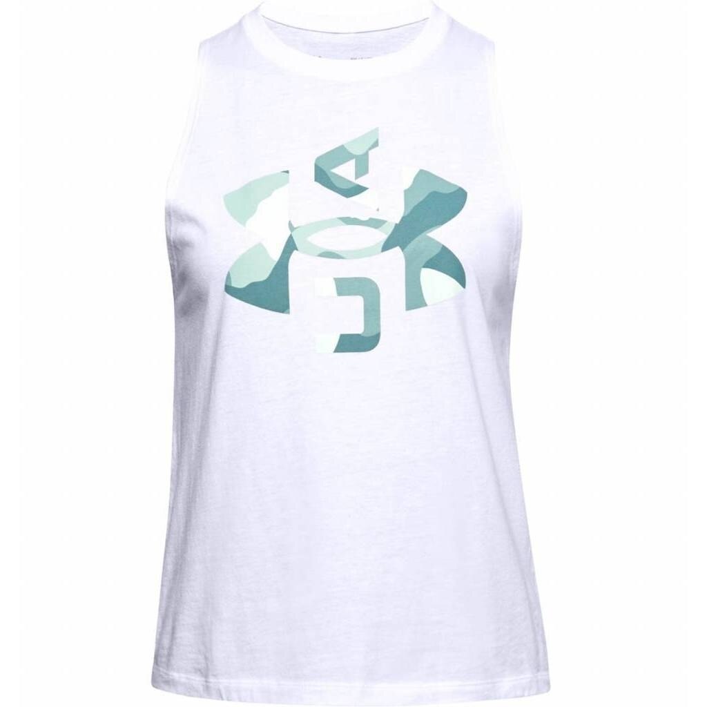 Maiou femei Under Armour Graphic Muscle, Alb, XS