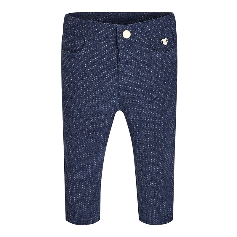 Pantaloni lungi, Mayoral, casual, fete, albastru, 24 luni