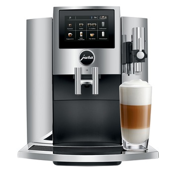 Espressor automat Jura S8 2020 Professional Aroma Chrom, 1450W, 15 bar, 15 bauturi, sistem lapte, Negru/Argintiu Espressor automat Jura S8 2020 Professional Aroma Chrom, 1450W, 15 bar, 15 bauturi, sistem lapte, Negru/Argintiu