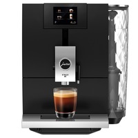 Espressor automat Jura ENA 8 Full Metropolitan Black, 1450W, 15 bar, 12 bauturi, sistem lapte, Negru