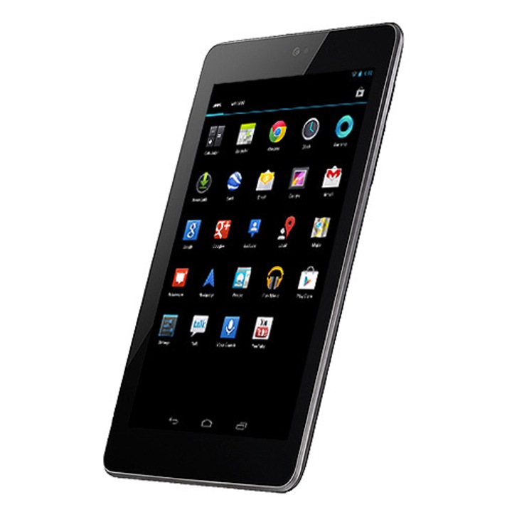 Tableta Google Nexus 7 cu procesor NVIDIA® Tegra® 3 Quad-Core 1.2GHz, 7", 1GB DDR3, 32GB, Wi-Fi, Android 4.1, Brown
