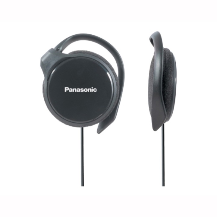 Casti Audio Over the Ear Panasonic RP-HS46E-K, Cu fir, Negru