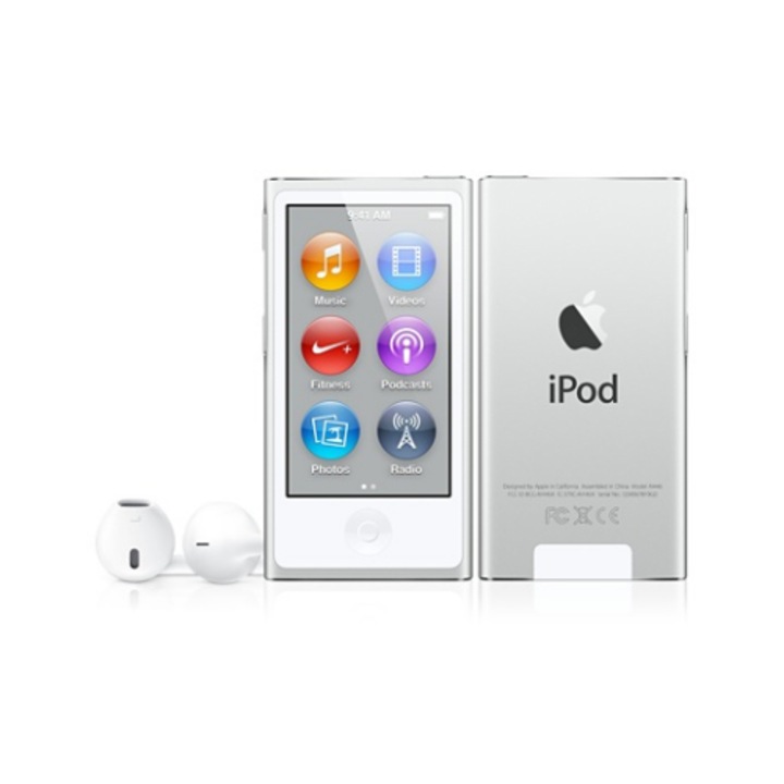 Apple iPod Nano 16GB, Argintiu