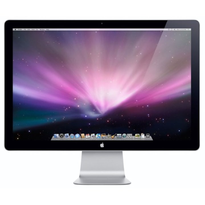 Monitor Apple Emag Monitor LED Apple Cinema 27'', DisplayPort, Negru/Argintiu - eMAG.ro