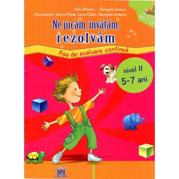 Invatam, rezolvam 5-7 ani grupa mare - Selia Pelinaru, Georgeta Ionescu