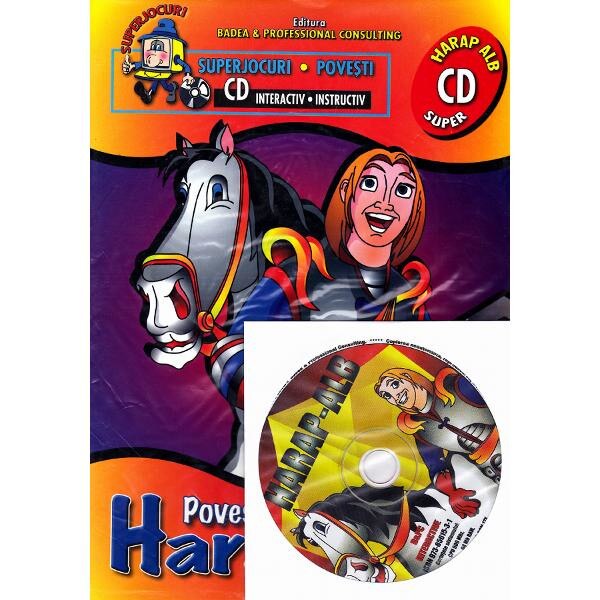 Harap Alb - Superjocuri, povesti - CD interactiv