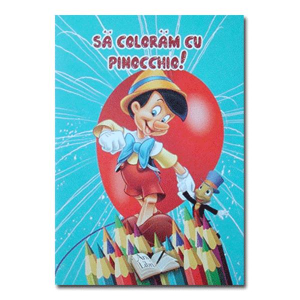 Sa coloram cu Pinocchio