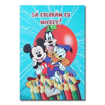 Sa coloram cu Mickey! Sa coloram cu Mickey!