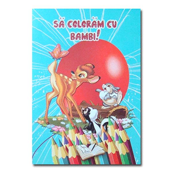 Sa coloram cu Bambi!