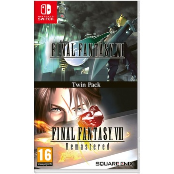 Joc FINAL FANTASY VII & FINAL FANTASY VIII REMASTERED - TWIN PACK pentru Nintendo Switch Joc FINAL FANTASY VII & FINAL FANTASY VIII REMASTERED - TWIN PACK pentru Nintendo Switch
