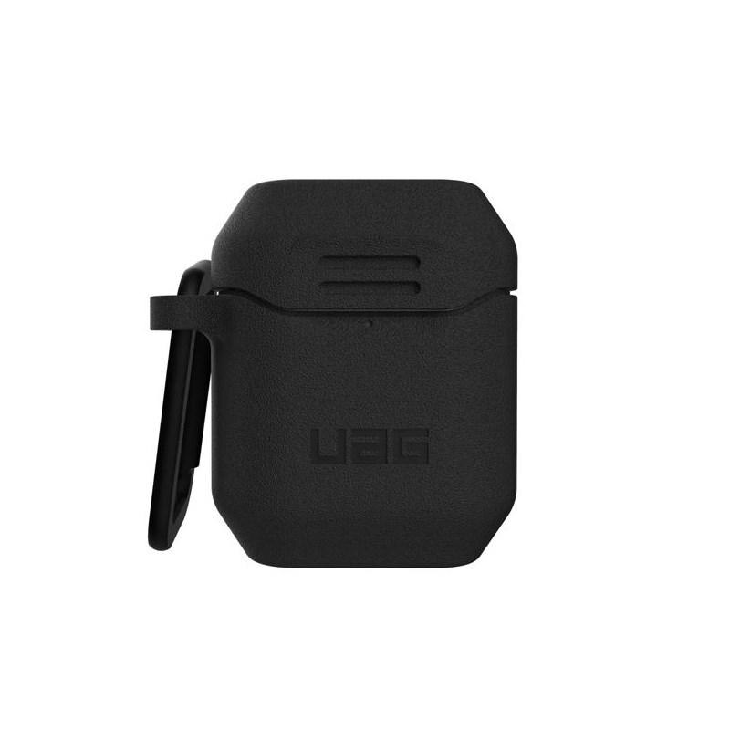 Carcasa antimicrobiana UAG Standard Issue Silicone Apple AirPods Black