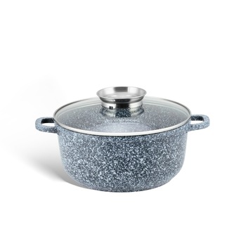 Oala rotunda Edenberg din aluminiu presat, 6.8L, EB-8006 Oala rotunda Edenberg din aluminiu presat, 6.8L, EB-8006